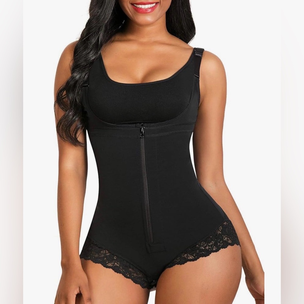Women's  Shapewear Postpartum Tummy Control Body Shaper  Lifter Bodysuit Size M